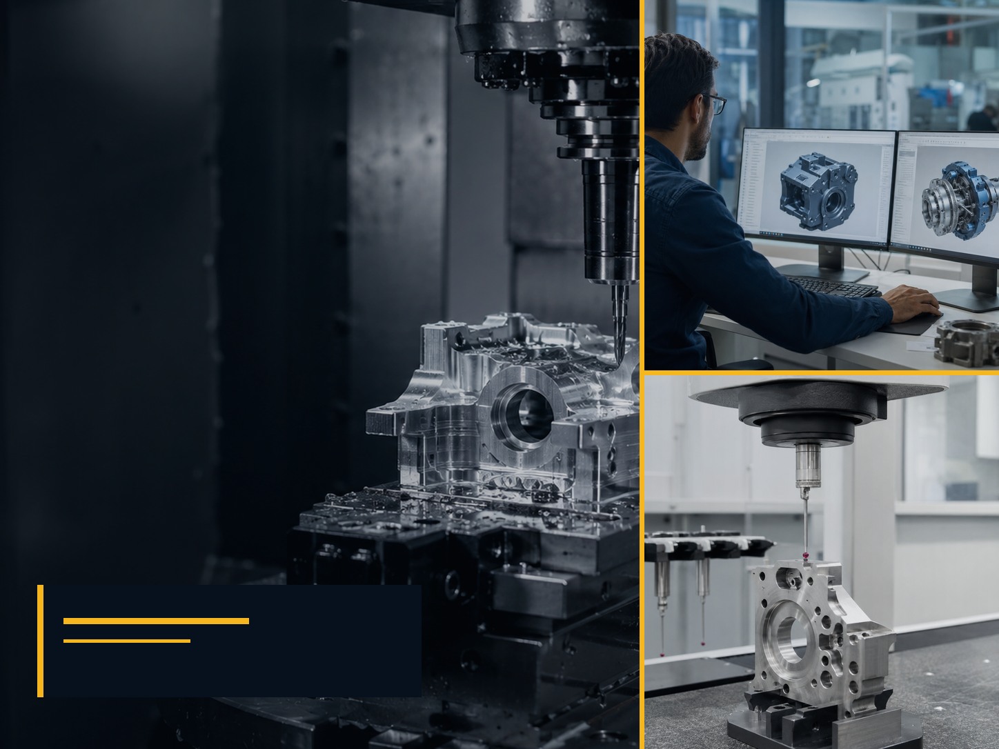 Ressources ACTI : bureau d'études, atelier CNC et contrôle