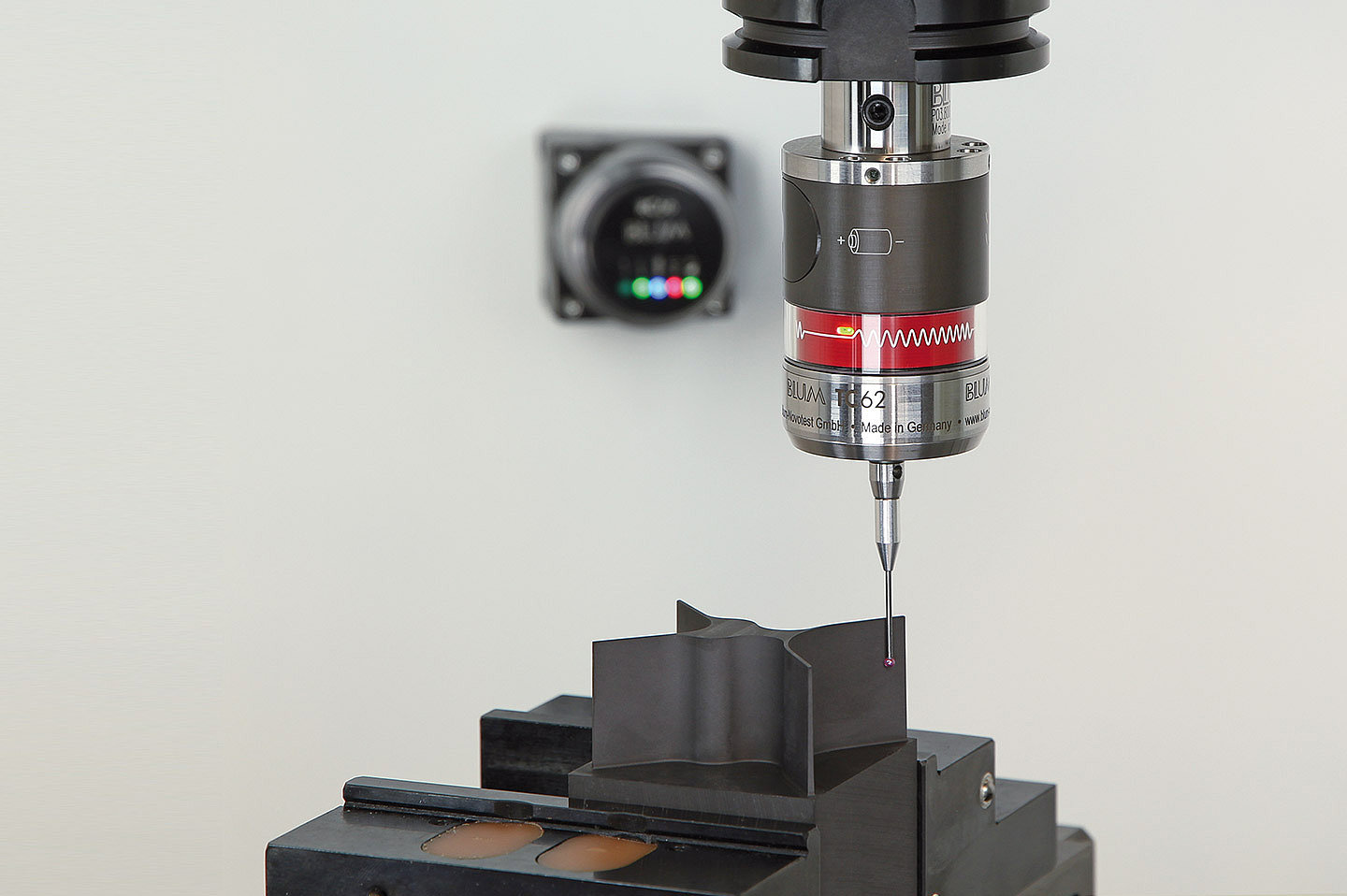 Palpeur BLUM-Novotest TC62 pour contrôle de pièce sur CNC